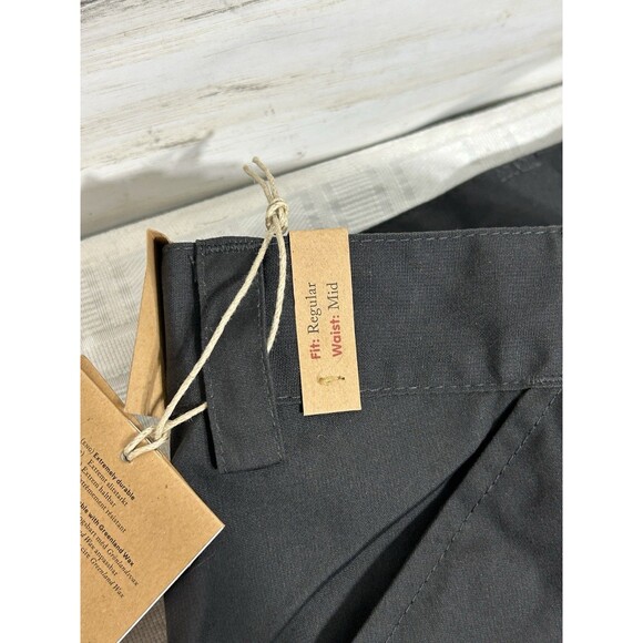 NEW! FJALLRAVEN Vidda Pro Black Gray Trousers G-1000 Pants 44 Size 29 x 31 M Reg - Picture 3 of 16